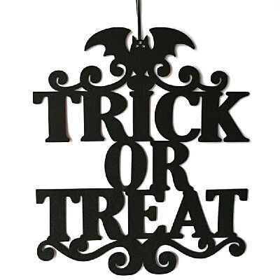 

Halloween Party Indoor And Outdoor The Witch Is In Hanging Door Decoration And Wall Sign Trick Or Treat