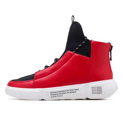 

Casual 2018 new middle-aged mens shoes personality wild mens fashion mens shoes high tide shoes autumn
