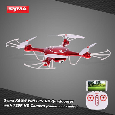 

Original Syma X5UW Wifi FPV RC Drone 720P HD Camera RTF Quadcopter with Headless Mode And Barometer Set Height Function