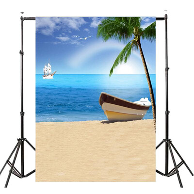 

Summer Seascape Beach Dreamlike Haloes 3D Photography Background Screen Photo Video Photography Studio Fabric Props Backdrop