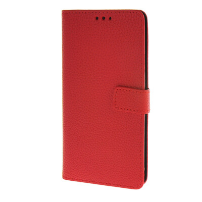 

MOONCASE Samsung Galaxy E5 E500 чехол Лич Слот кожи Кожа карт бумажника сальто Кронштейн задней стороны обложки красный