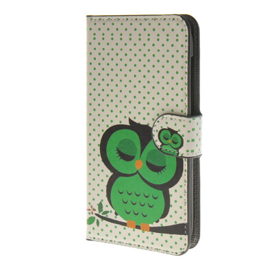 

MOONCASE Owl style Leather Wallet Flip Card Slot Stand Pouch чехол для Huawei Ascend Y600 A14