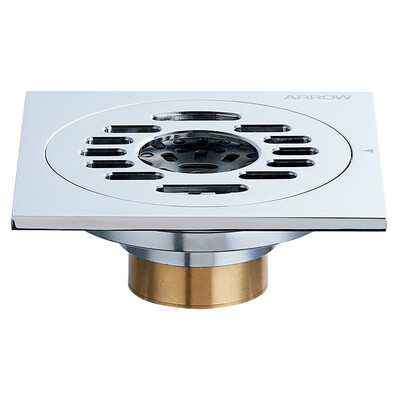 

Wrigley ARROW bathroom washing machine floor drain bathroom copper floor drain large flow thickening anti-blocking AEHDLT104-JZ