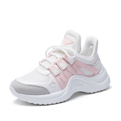 

Sneakers Women Shoes Vulcanize Shoes Ladies Wedges Casual Sneakers Platform Autumn Summer White Dad Shoes Baskets Femme