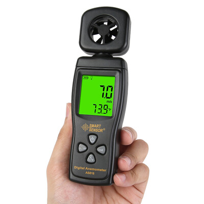 

Xima AS816 anemometer wind thermometer wind meter high precision wind speed measuring instrument