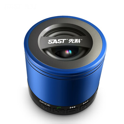 

SAST Wireless Bluetooth Speaker N-612 Blue Mini Stereo Portable Card Phone Outdoor Computer TV Subwoofer