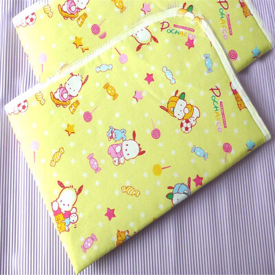 

Waterproof Urine Mat Cotton Soft Nappies Cover Pad Cloth For Baby Newborn Infant Baby Bedding Sheets Pink Yellow Blue