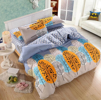 

Baolisi Tc Skin Cotton Ikea Style Blada Four Pieces Beding Set