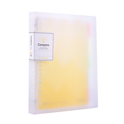 

Coix A5 50 sheets of 20-hole PP loose-leaf notepad notebook soft copy Compera diamond series C7105