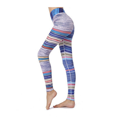 

Womans 2018 new digital printing yoga pants high waist nine pants