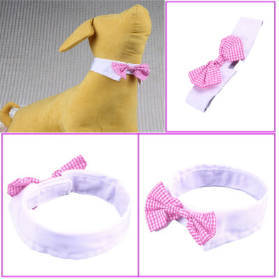 

New Pet Dog Ties Neckties Wedding Accessories Dog Bowtie Collar Holidays