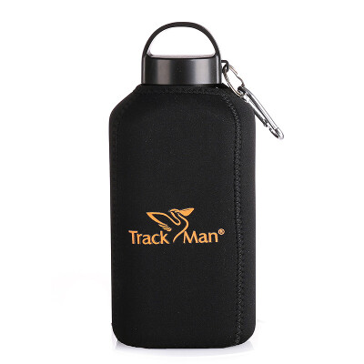 

Self-visitors (TrackMan) outdoor sports kettle pure aluminum military water bottle 1000ML large capacity plus insulation (blue)