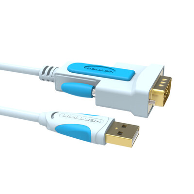 

Vention New USB 2.0 to RS232 Serial cable 1.5m 9Pin DB9 Cable Adapter Support for XP/VISTA/WIN7/WIN8/MAC