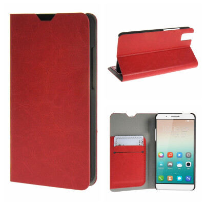 

MOONCASE ЧЕХОЛ ДЛЯ Huawei Honor 7i Leather Wallet Flip Card Holder Bracket Back Pouch Red