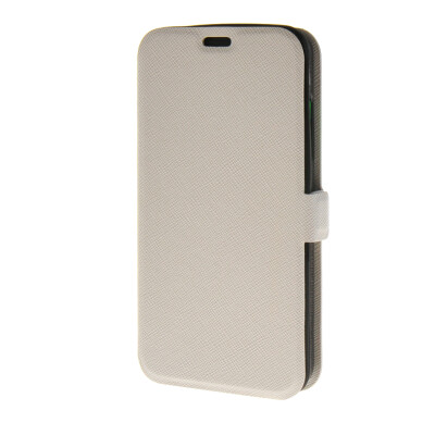 

MOONCASE Cross pattern Flip Pouch Leather Wallet Slim Stand чехол для Nokia Lumia 630 White