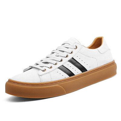 

2018 autumn new Korean version of the trend of shoes mens matte leather retro casual shoes breathable wild England mens shoes