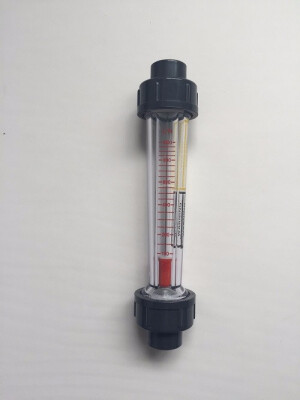 

Pipeline Water Rotameter LZS-25 Flow Meter Indicator Counter Sensor Reader 100-1000LH G10 DN25