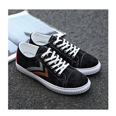 

Spring new canvas shoes fashion mens shoes casual mens shoes Korean version of the trend of wild students tide shoes summer