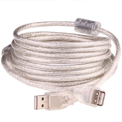 

Yamazawa (SAMZHE) UK-510 USB2.0 высокоскоростная передача данных удлинительная линия для мужчин и женщин AM / AF кабель для передачи данных U диск мыши клавиатура удлинитель прозрачный белый 10 метров