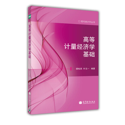 

现代统计学丛书：高等计量经济学基础