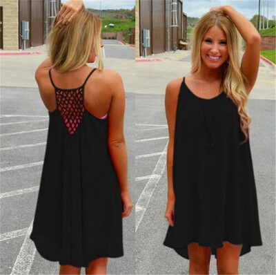 

Women beach dress fluorescence female summer dress chiffon voile women dress 2018 summer style women clothing plus size
