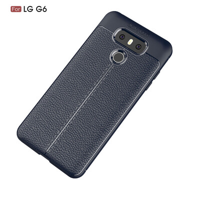 

For LG G6 case Original Case Shockproof Anti-knock Soft TPU Case For LG G6 case Leather Phone Silicone Back Cover
