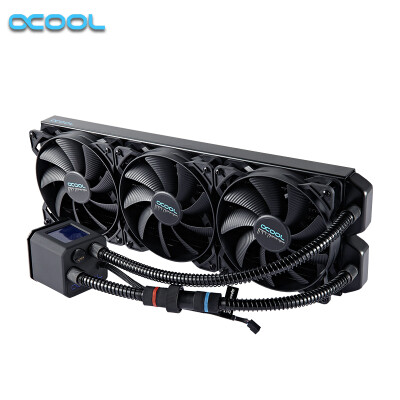 

Alpha Cool ALPHACOOL 420 Polar Bear Desktop Computer CPU Integrated Water Cooling Radiator Silent Three Fan