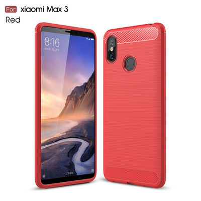 

Goowiiz Phone Case For Xiaomi Mi 55s5s PlusMax 3Redmi S2 Fashion Slim Carbon Fiber TPU Soft Silicone Prevent falling