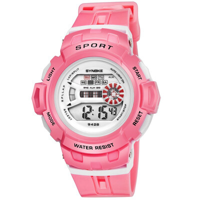 

Couple models LED electronic watch ladies waterproof spot wholesale Korean student sports electronic watch