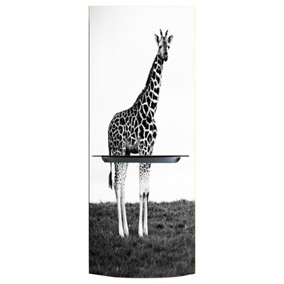 

UpperX DIY Fridge Sticker Wardrobe Door Wallpaper Self Adhesive Refrigerator Cover Deco giraffe
