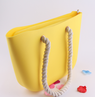 

Beach bag rope bag ladies handbag silicone jelly creative bag
