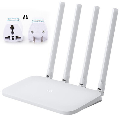 

Original Xiao mi mi Router WI-FI 4C 64 RAM 80211 b g n 24g 300 Mbps 4 Repeater Band antennas Wireless Routers APP Control