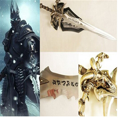 

Swords Valley Cosplay war of warcraft wow Arthas the Lich King Frostmourne Medium Carbon Steel