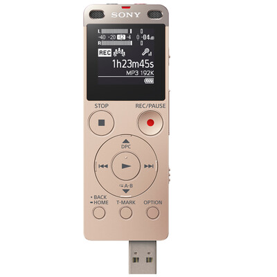 

Sony SONY ICD-UX560F digital recording stick business language is a good helper 4GB capacity gold