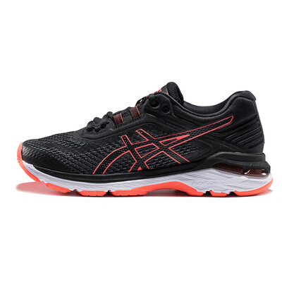 

ASICS yaseshi cushioning breathable womens running shoes 18 autumn&winter GT-2000 6 T855N-001 black orange 375