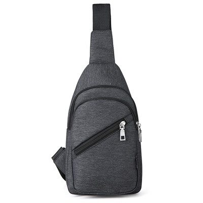 

Jingdong Supermarket Moqisi MOKIS canvas chest bag men&women casual outdoor sports bag Messenger bag shoulder bag MKXB001-k khaki