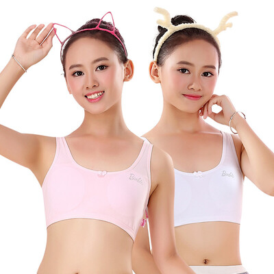 

Barbie 2 piece girl bra development student underwear sports vest junior high school student middle school student bra ABY3010 75A