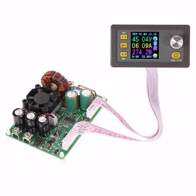 

RD DPS5015 50V 15A Communication Constant Voltage Current Step-down Digital Power Supply Buck Voltage Converter LCD Display Voltme