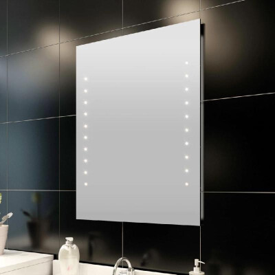 

Bathroom Mirror 50 X 60 Cm  X H with LED Lights