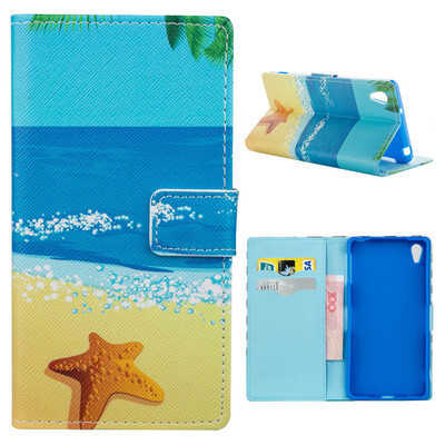 

MOONCASE ЧЕХОЛ ДЛЯ Sony Xperia Z2 Flip PU Leather Fold Wallet Card Slot Kickstand Back [Pattern series] /a18