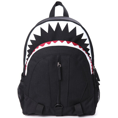 

Baifeng BF15S20A new shark bag nylon waterproof student bag fashion trendy shoulder bag black