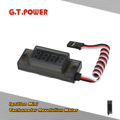 

Tachometer GTPOWER Ignition Mini Tachometer Revolution Meter RC Toy Part for RC CDI Petrol Gas Engine