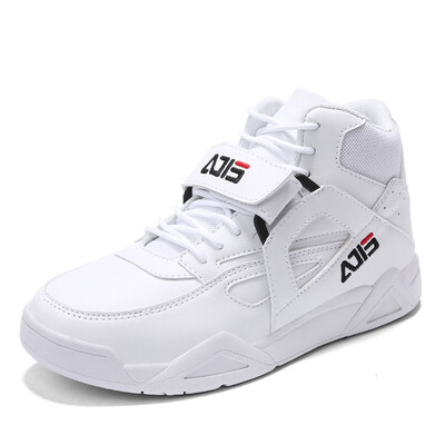 

2018 spring&autumn mens sports shoes leather Korean version of running shoes mens new waterproof tide shoes