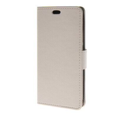 

MOONCASE Soft skin PU Wallet Flip Card Stand Back Leather Case Cover for Huawei Ascend Y520 White