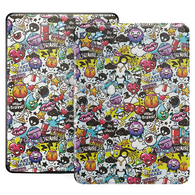 

ESR Kindle E-book 958 Корпус / оболочка 899 Edition Paperwhite3 / 2/1 Dodge anti-drop bracket Holster Иллюстратор серии Kangdakoff Graffiti