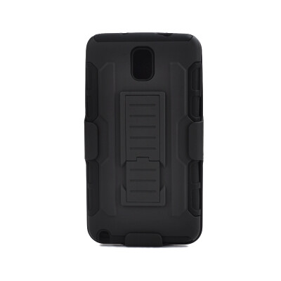 

3 in 1 Robot Case For Samsung Galaxy Note 3 Case Armor Hard Case With Belt Clip Holster Back Skin Cases