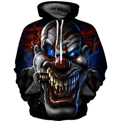 

Mens Hoodie 3D Printed Women Pullover Sweater