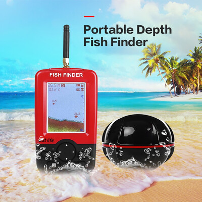 

Outlife Smart Portable Depth Fish Finder with 100  Wireless Sonar Sensor echo sounder Fishfinder for Lake Sea Fishing