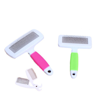 

Pet comb anti slip belt protective comb dogs steel needle 0