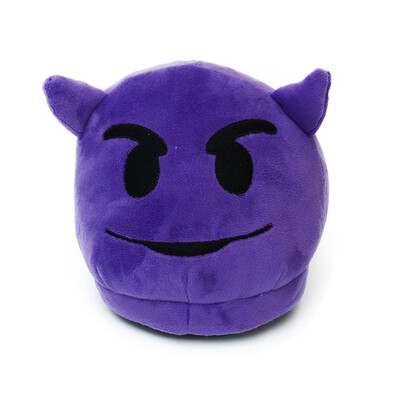 

MyMei Emoji Plush Stuffed Unisex Slippers Cartoon Winter Warm Home Indoor Fluffy Shoes